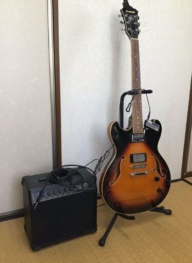 Ibanez セミアコ　エレキギター A73-BS-12