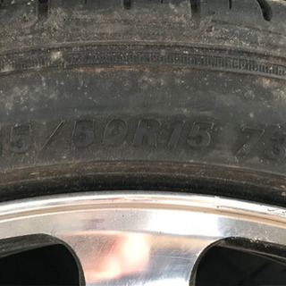 送料込み❗️レイズ　Rays 軽自動車・コンパクトカー　165/50/15 溝あり！