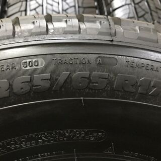 新車外し 2020年製 MICHELIN LATITUDE TOUR 265/65R17 17インチ 夏タイヤ 4本 ハイラックス ランクルプラド サーフ等　(VTC366) クレジットカード QR決済可能 新車外し 2020年製 MICHELIN LATITUDE TOUR 265/65R17 17インチ 夏