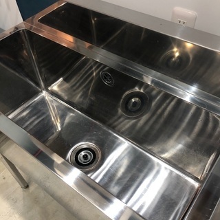 ステンレスシンク　ドッグバス　幅900