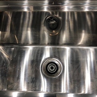 ステンレスシンク　ドッグバス　幅900