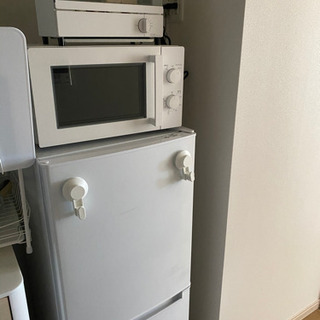 【ネット決済・配送可】ニトリ　冷蔵庫、トースター、電子レンジ