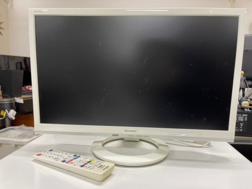 【動作、通電確認済み‼️再開します。人気のホワイト‼️】SHARP AQUA LC-22K40 2017年製