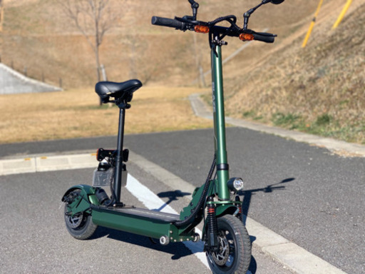 【公道走行可能】新車 電動スクーター 最高速30km/h 1年保証付き