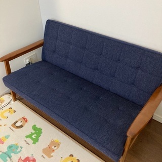 カリモク　2人掛けソファ