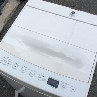 【RKGSE-450】特価！TAG label by amadana/4.5kg/全自動洗濯機/AT-WM45B/中古/2019年製/当社より近隣地域無料配達/即決あり RKGSE-450】特価！TAG label by amadana/4.5kg/全自動洗濯機/AT-WM45B