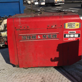 新ダイワ　エンジン発電機兼用溶接機