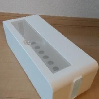 イノマタ テーブルタップボックス ホワイト Lサイズ