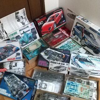 お値下げ！TAMIYA レーシングカープラモデル 9箱まとめて！