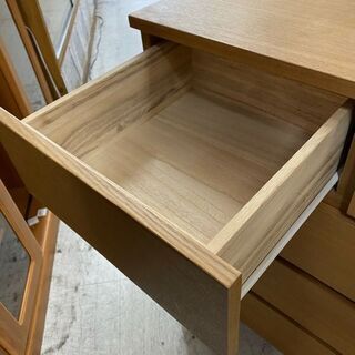 商談中【愛品館 江戸川店】無印　チェスト　タンス　ID:155-017334-007　配送可