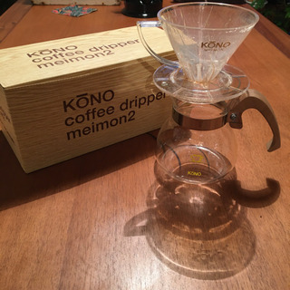 【終了】コーヒードリッパーセット　KONO COFFEE DRI...