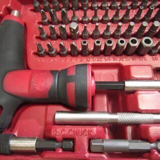 MAC TOOLS 123pc. マックグリップ ラチェッティング 1/4