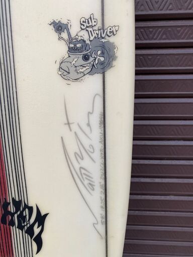 中古ロストサーフボード サブドライバー XTR パラレルストリンガー