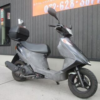 ★８万円　アドレスV125G　セル１　実働車★スズキ　トップケース付き！！K7 ☆8万円 アドレスV125G セル1 実働車☆スズキ トップケース付き！！K7