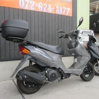 ☆8万円 アドレスV125G セル1 実働車☆スズキ トップケース付き！！K7