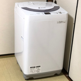 ◇シャープ 全自動洗濯機 5.5㎏ 2014年製 Ag+イオンコ...
