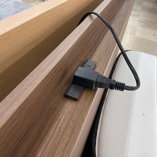 ベッド ニトリ コンセント引き出し付きクイーンベッド Nスリープ H1-02-SS