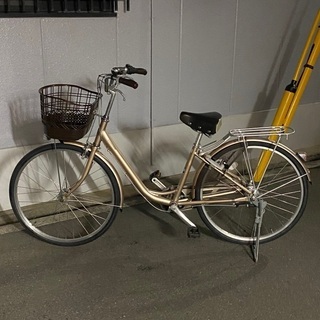 BRIDGESTONE アルミーユ・ベルト 26インチ LEDオートライト 3段変速 美品