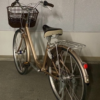 BRIDGESTONE アルミーユ・ベルト 26インチ LEDオートライト 3段変速 美品