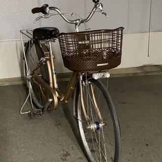 BRIDGESTONE アルミーユ・ベルト 26インチ LEDオートライト 3段変速 美品