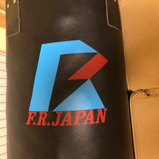 決まりました　サンドバッグ吊り下げ式