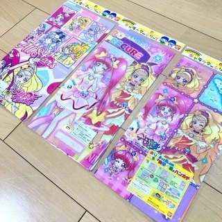 【引渡終了】新品未開封　プリキュア　ハンカチ　入学入園・新学期準備