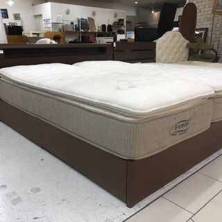 ニトリ ダブルベッド マットレス(nsleep luxury)【トレファク