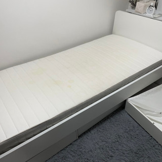 【ネット決済】IKEAシングルベッド(ベッド下収納付き)