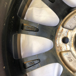 【ホイール】【車】ホイール　15インチ　ホイールのみ　やや傷あり