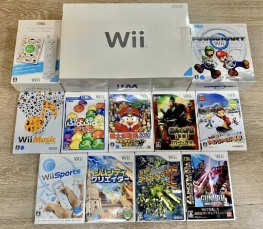Wii 本体+ソフト10本セット