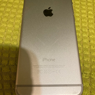 【ネット決済・配送可】iPhone6 64GB シルバー