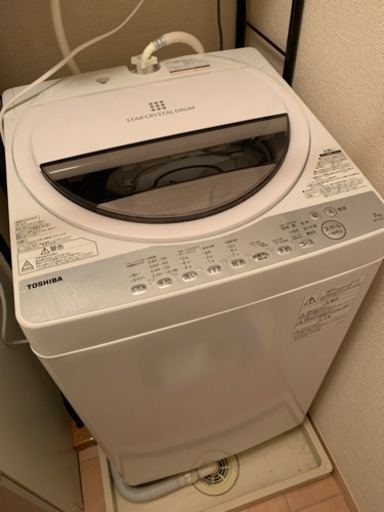 東芝　洗濯機　【譲り先決定】