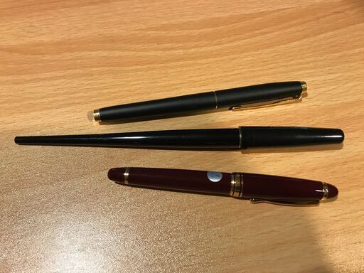 万年筆 PARKER パーカー パイロット ペン先 14K 585 細字 PILOT 計3点セット