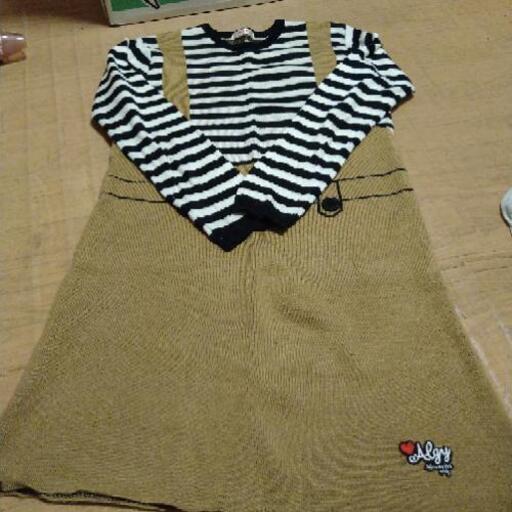 Algy アルジー ニットワンピース 160 花子 広島の子供用品の中古あげます 譲ります ジモティーで不用品の処分