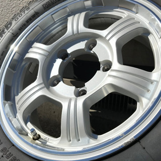 ジムニー スタッドレス 185/85R16 2017年製 YOKOHAMA iceGUARD SUV G075 リフトアップサイズ PREMIX FANG アルミホイール JA11 JB23 SJ30 ジムニー スタッドレス 185/85R16 2017年製 YOKOHAMA iceGUARD SUV