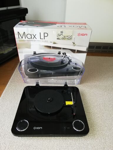ION Max LPレコードプレーヤー