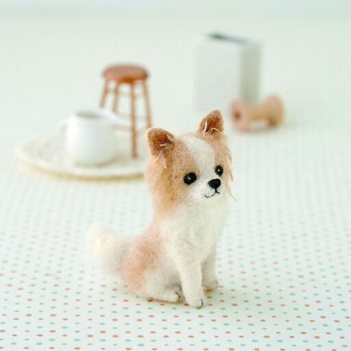 Sh026 ハマナカ フェルト羊毛 チワワ ロングコート 手作りキット おうち時間に 新品 取りに来られる方限定 はぁとらいん 尼崎のその他の中古あげます 譲ります ジモティーで不用品の処分