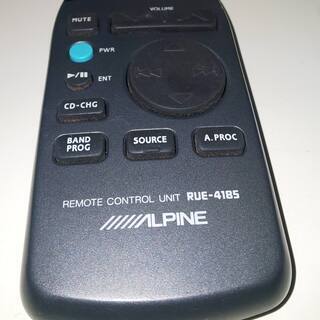 ALPINE アルパイン カーオーディオリモコン RUE-4185