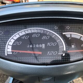 AF28 スーパーディオZX 下取り車 少し改造 120Kメーター ブルー系