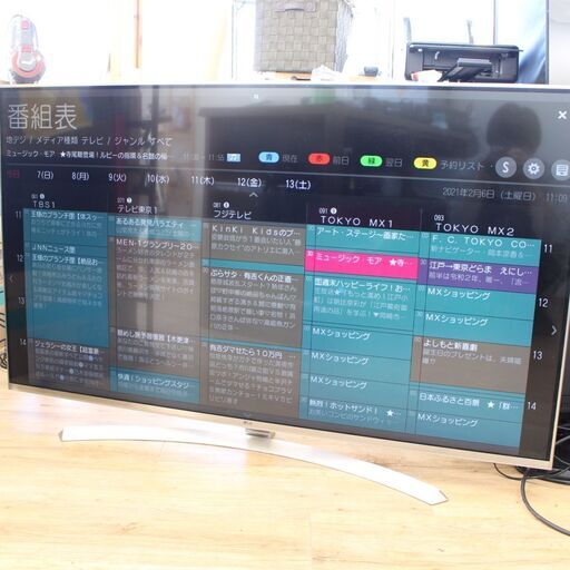 T324) LG 液晶カラーテレビ 55UH8500 55型 4K大画面 TV 2016年製 訳 ...