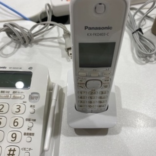 電話機 panasonic 親機 子機