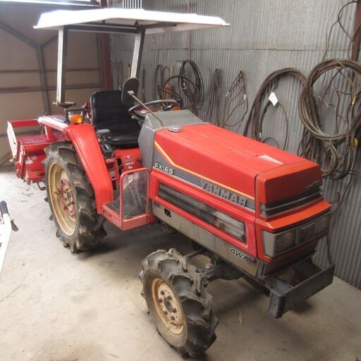 ヤンマー FX195D トラクター 4WD 19馬力 農機 耕うん機 農業 屋根付き 中古