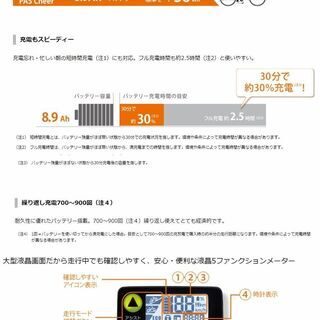 新品未使用 YAMAHA PAS Cheer ヤマハ PA24CH [電動アシスト付き自転車  24型 8.9Ah ミラーシルバー]