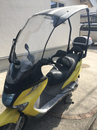 値下げ　希少　マジェスティ125  屋根つき　zorro ルーフ