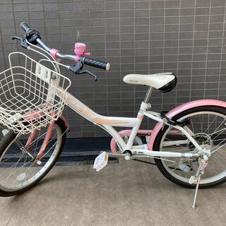 20インチ女児用　あさひ自転車ペシェ20-H（ピンク）6段変速