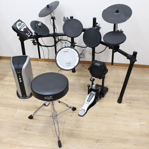 T302) ☆セット/お得☆ ROLAND 電子ドラムセット V-Drums TD-11