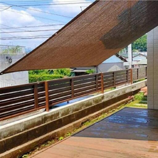 新品未使用 日除け シェード オーニングシェード スクリーン オーニング バルコニー シェード ベランダ フェンス 300 0cm 目 ヒロ 東淀川の家具の中古あげます 譲ります ジモティーで不用品の処分