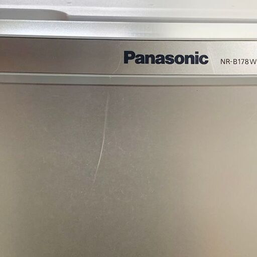 札幌発☆Panasonic/パナソニック 冷凍冷蔵庫 168L 右開き NR-B178W-S