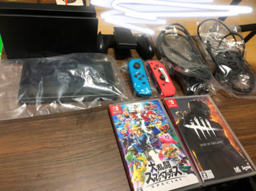 ニンテンドースイッチ　大乱とデドバイのソフト付き