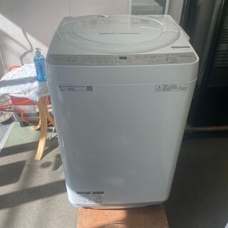保証付き　シャープ　洗濯機　ES-GE6B-W   リサイクルシ...